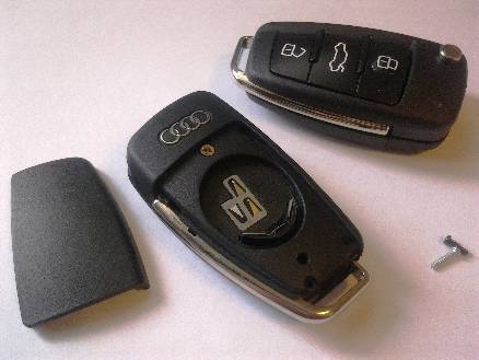Ключ АУДИ AUDI - ключи для авто, чипы, новый корпус ключа, прошивка ...